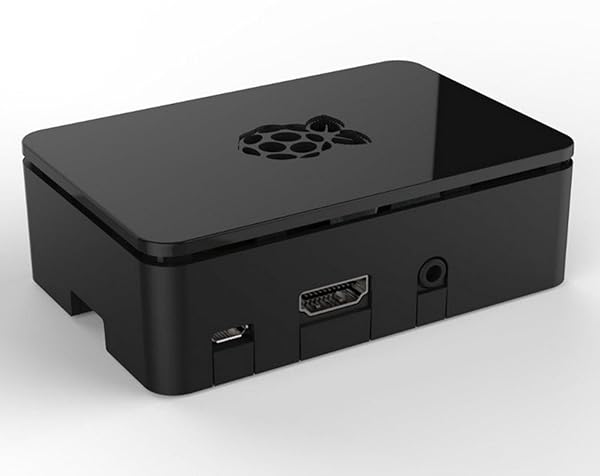 Ardess Black Protective Case for Raspberry Pi Model B 2 3 with Aluminum Heatsink Cooler Access to All Ports - View 9 of 10