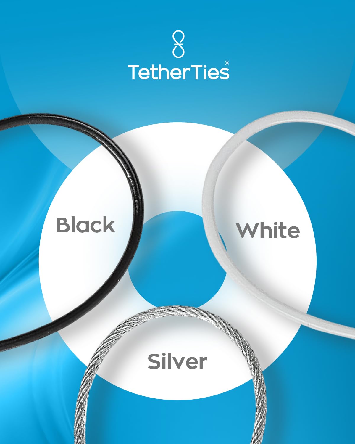 TetherTies TetherTies Pre-Assembled Anti-Theft Cable Locks for Tools and Adapters with Steel Cable and Free Crimping Tool Easy Installation - View 6 of 9