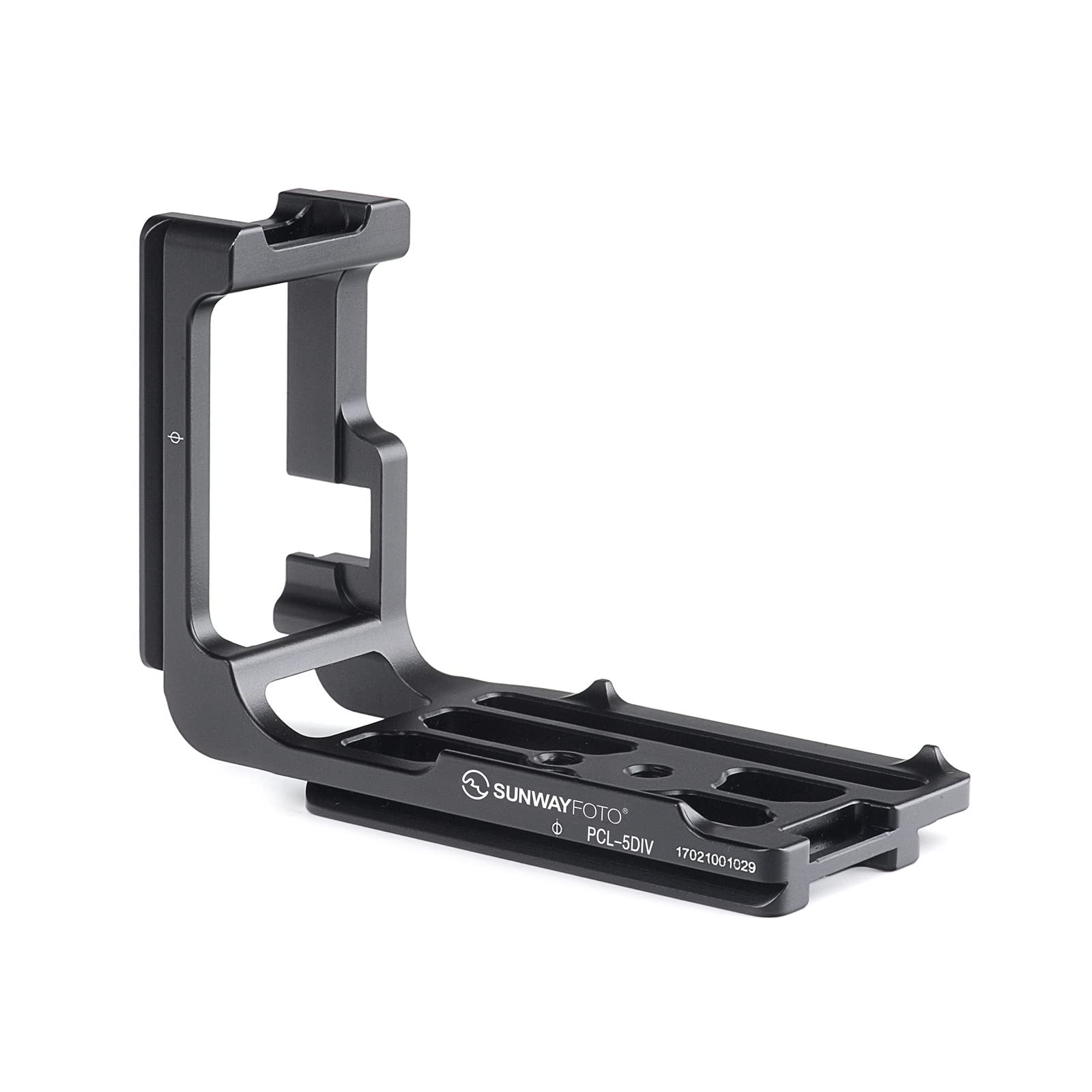 Sunwayfoto PCL-5DIV QR L Plate for Canon 5D Mark IV Arca RRS Compatible Lightweight Durable Design