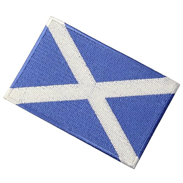 EmbTao Embroidered Scotland Flag Patch - Iron On or Sew On Scottish National Emblem - View 4 of 5