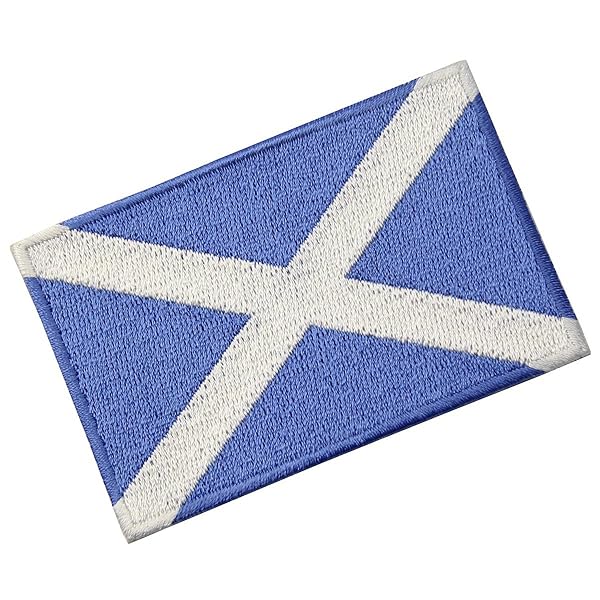 EmbTao Embroidered Scotland Flag Patch - Iron On or Sew On Scottish National Emblem - View 5 of 5