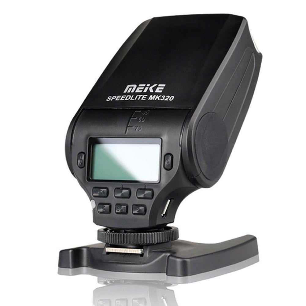 MeiKe MK-320 TTL Mini Hot Shoe Flash Speedlight for Sony A7II A58 A7RII A7S NEX-6 A6000 DSLR Cameras - View 4 of 7