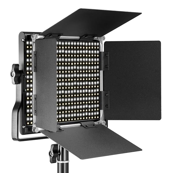 NEEWER Neewer Bi-Color LED Video Light: Durable, Dimmable, Perfect for YouTube & Studio Photography (3200-5600K, CRI 96+) - View 2 of 8