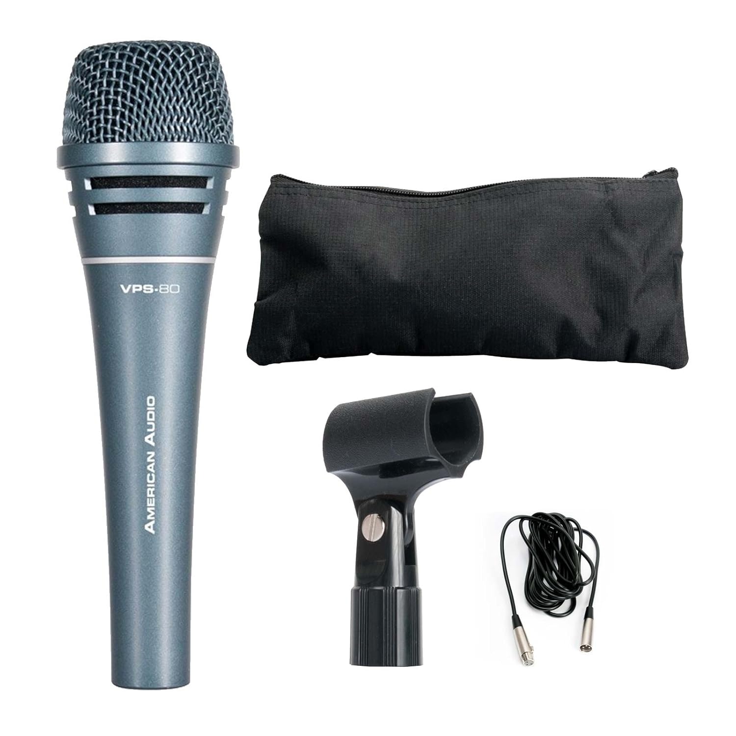 adj ADJ Products VPS-80 Dynamic Microphone High Quality Sound for Professional Recording and Live Performance - View 2 of 8