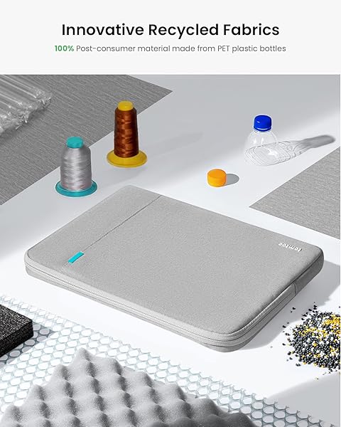 tomtoc Tomtoc 360 Protective Sleeve for 15 Inch MacBook Pro Retina 2016 2017 Shockproof Spill Resistant Laptop Case Tablet Bag Gray - View 7 of 10