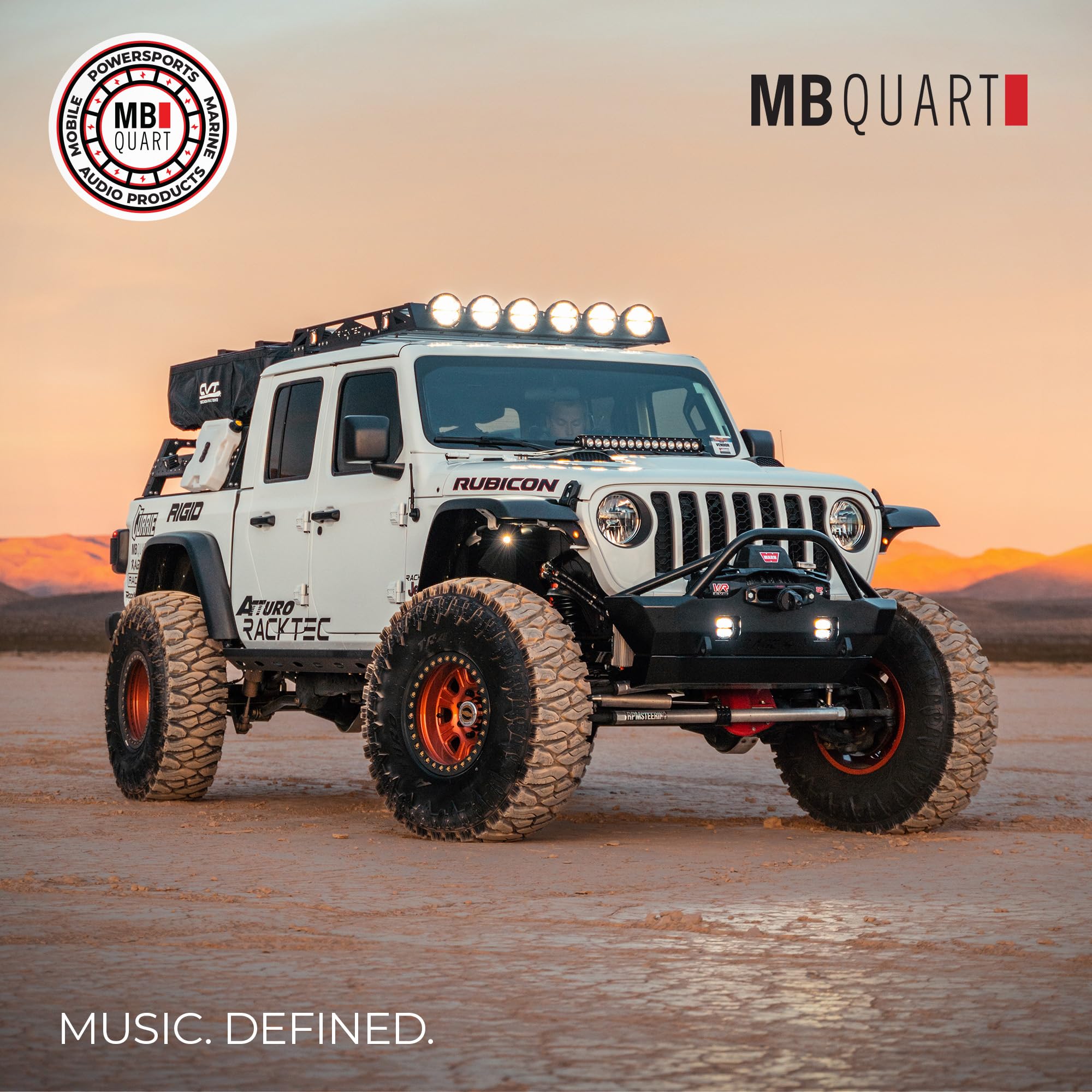 MB Quart NA2-400.1 Compact 400 Watt Mono Powersports Amplifier for Subwoofer Performance - View 5 of 7