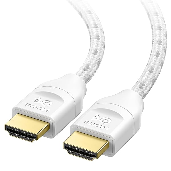 Cable Matters Cable Matters Ultra High Speed HDMI Cable 16.4 ft 48Gbps 8K 60Hz 4K 240Hz HDR Support for PS5 Xbox Series X S RTX3080 3090 Apple TV White - View 2 of 8