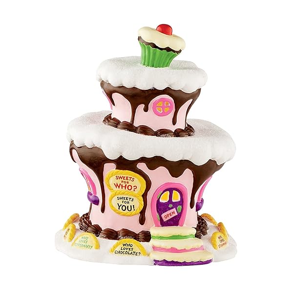 Department 56 Department 56 Grnvl Who-Ville Sweet Shop Lit House for Holiday Decor and Collectibles - View 2 of 2