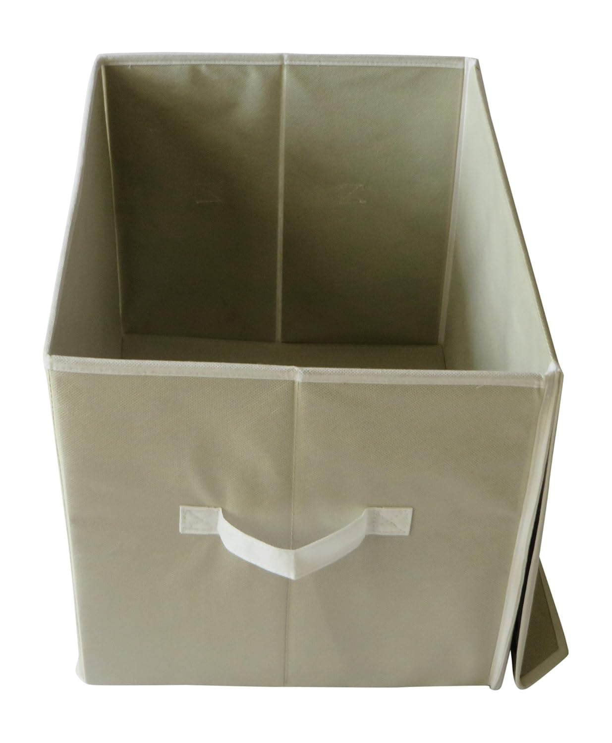 Feline Ruff Feline Ruff Large Dog Toys Storage Box 16x12 Inch Collapsible Canvas Bin for Pet Toys and Accessories Tan - View 7 of 9