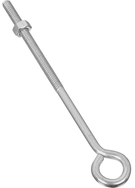 National Hardware Buy National Hardware N221-143 Eye Bolt 8 Pack - 1/4in. x 6in. Zinc Plated for Strong Support