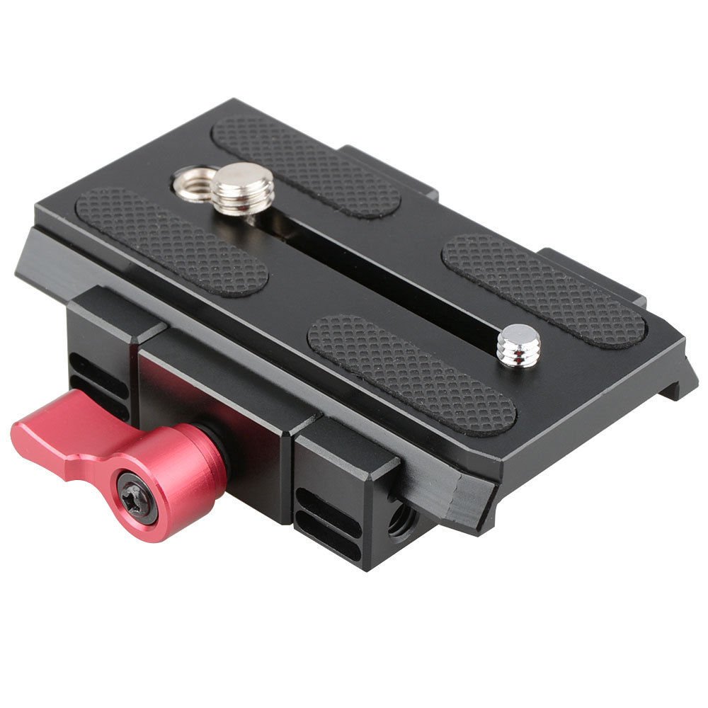 CAMVATE Quick Release Base Plate for Manfrotto 501 504 577 Tripods Standard Accessory 1419