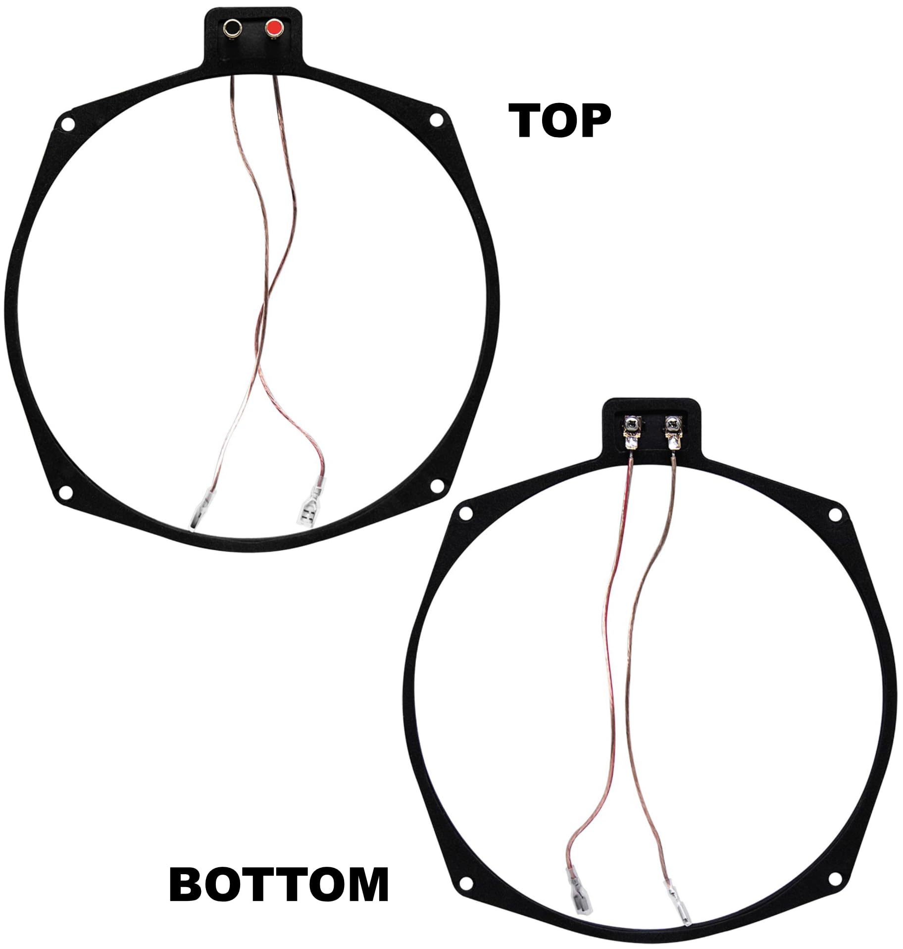 Earthquake Sound i82SWS 8 Inch Shallow Woofer System Under Seat Subwoofers with Gaskets 2 Ohm Pair - View 8 of 9