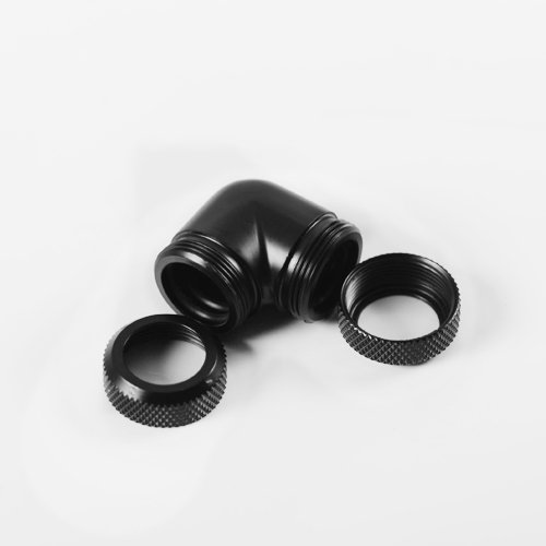 Barrow 14mm Multi-Link Fitting 90 Degree Rotary Black 4-Pack for Rigid Tubing - View 4 of 4