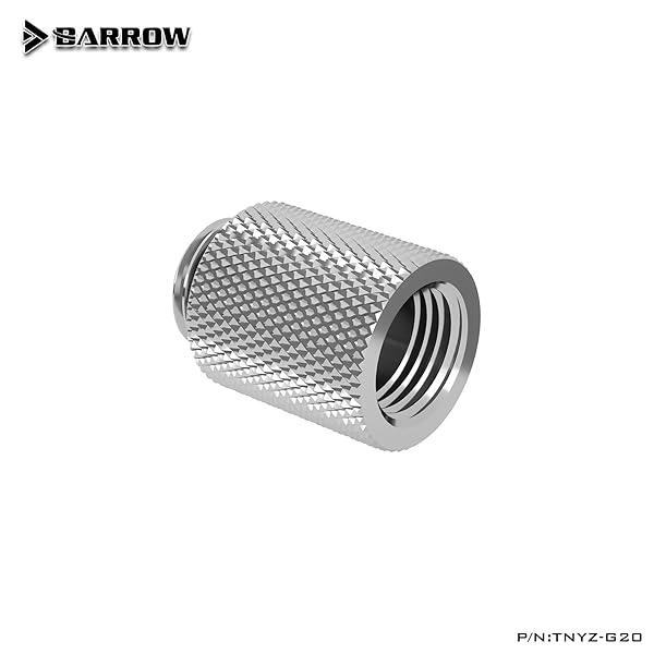 Barrow Barrow G14 Male to Female Extender Fitting 20mm Silver Shiny High Quality Connector - View 3 of 4
