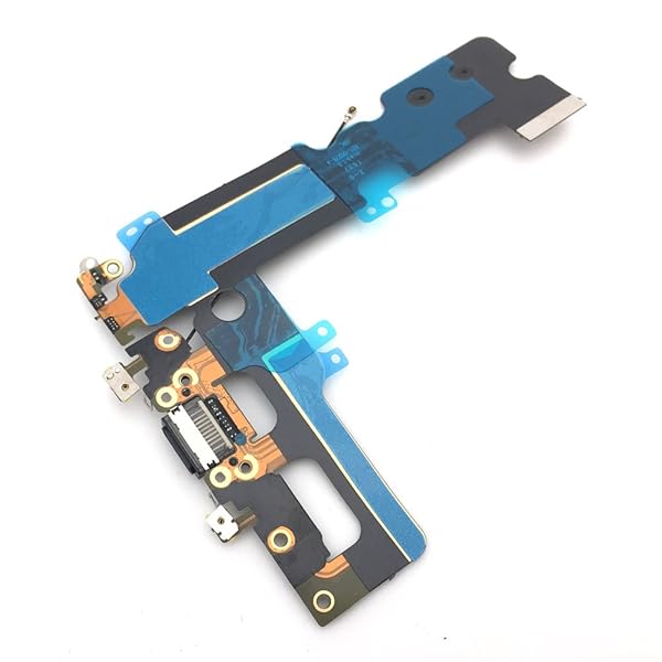 E-REPAIR Erepair Charging Port Headphone Jack Flex Cable Replacement for iPhone 7 Plus Black 55 Inch - View 2 of 3