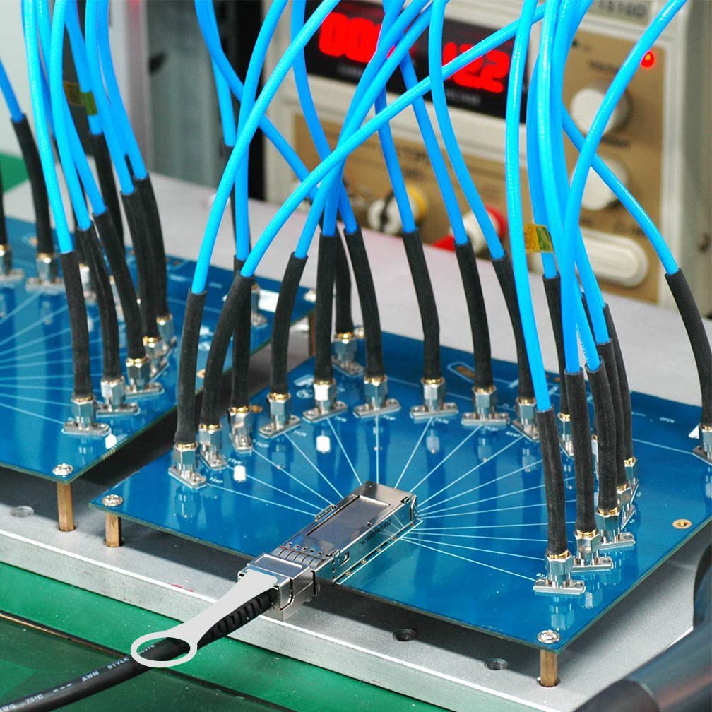 10Gtek 10Gtek 40G QSFP+ DAC Cable 40GBASE-CR4 Passive Direct Attach Copper Twinax Cable for Cisco Meraki Mikrotik Open Switch 0.5 Meter - View 6 of 7