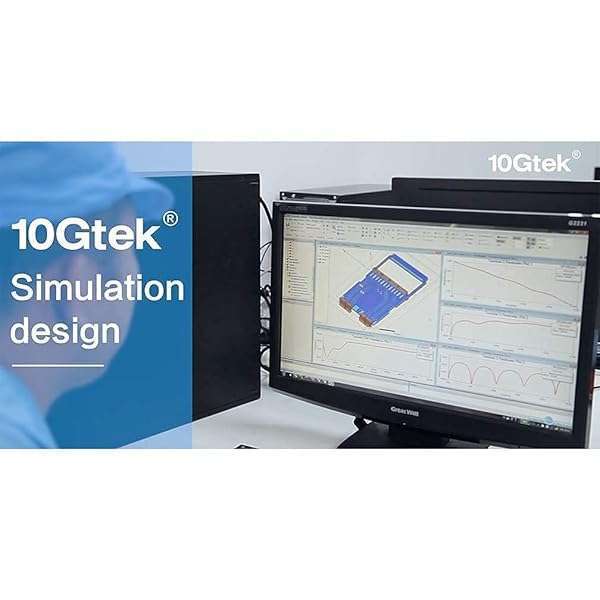 10Gtek 10Gtek SFP+ DAC Twinax Cable 0.5m - Passive, Compatible with Ubiquiti ES-48, ES-16-XG, USW-Pro-24/48-POE - View 7 of 8