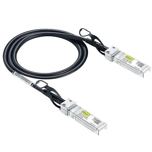 10Gtek 10Gtek SFP+ DAC Twinax Cable 0.5m - Passive, Compatible with Ubiquiti ES-48, ES-16-XG, USW-Pro-24/48-POE