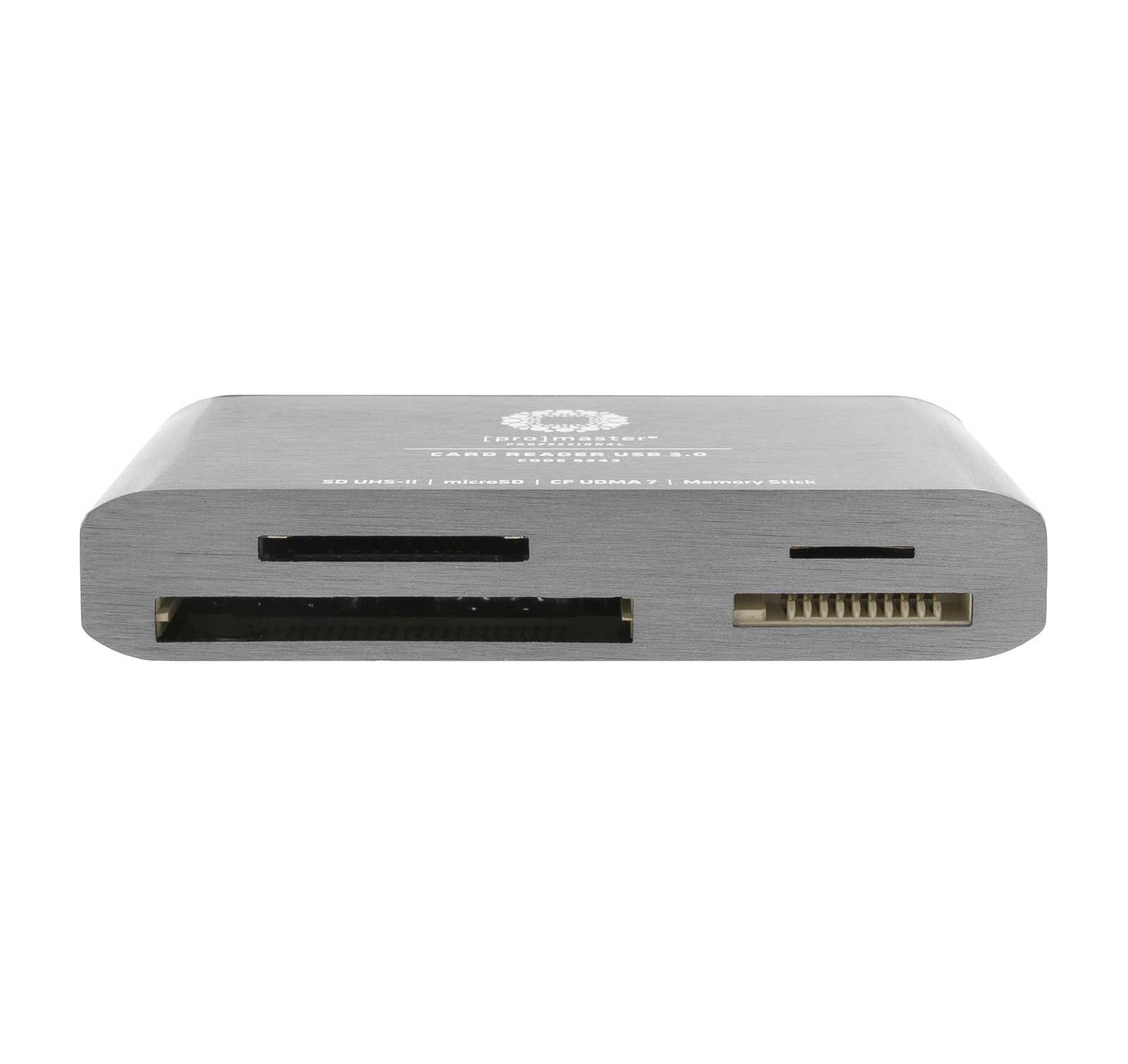 ProMaster Professional USB 3.0 Multi Card Reader Dual Slot SD CF Micro SD Card Reader Model 8342 - View 3 of 4