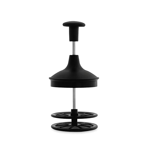 Bialetti Bialetti Tutto Crema Milk Frother Black for Perfect Coffee Foam at Home - View 2 of 3