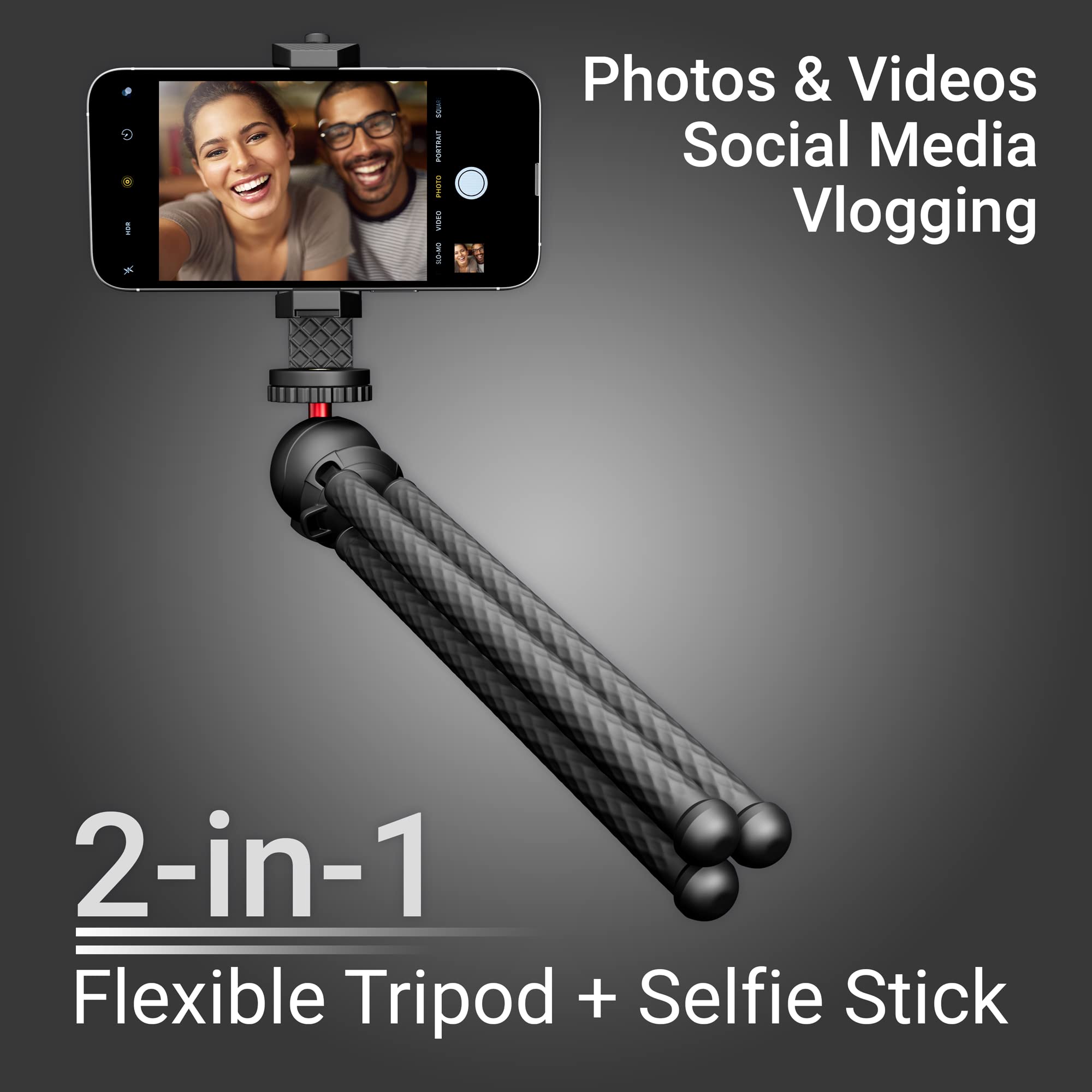 Xenvo iPhone Tripod Flexible Cell Phone Tripod with 360 Ball Head for iPhone - View 5 of 6