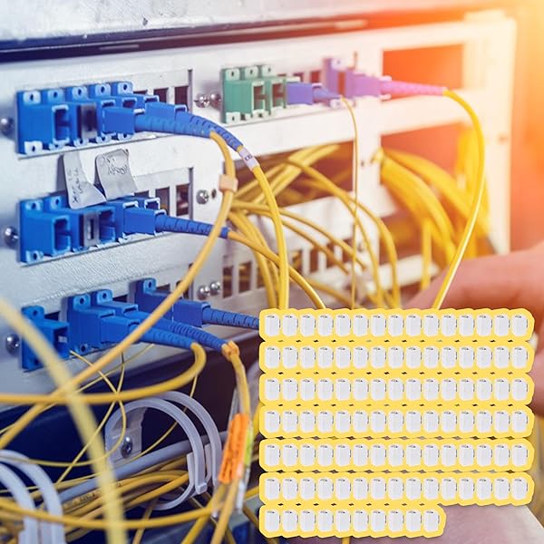 RDEXP RDEXP Cat6 RJ45 Ethernet Inline Jack Coupler Keystone Female to Female Adapter 100 Pack for High Speed Networking - View 7 of 7