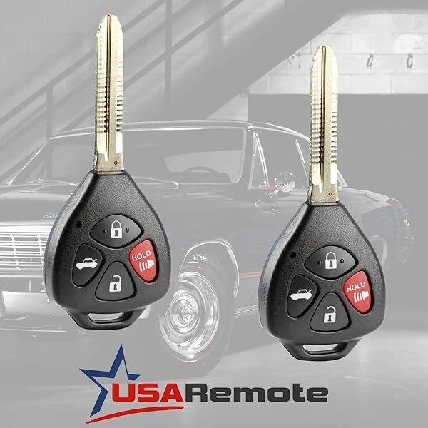 USARemote Toyota Camry Key Fob Set of 2 for 2007 2008 2009 2010 Keyless Entry Remote HYQ12BBY - View 3 of 7