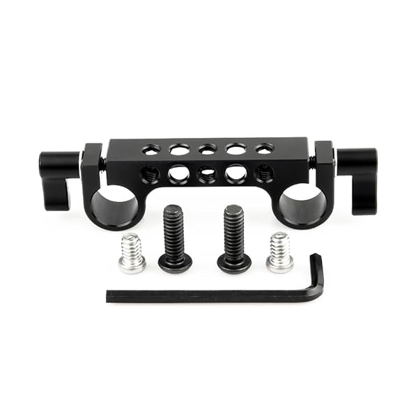"Buy NICEYRIG 15mm Rod Clamp with 1/4"-20 Thread for Camera Shoulder Rig & DSLR Cage"