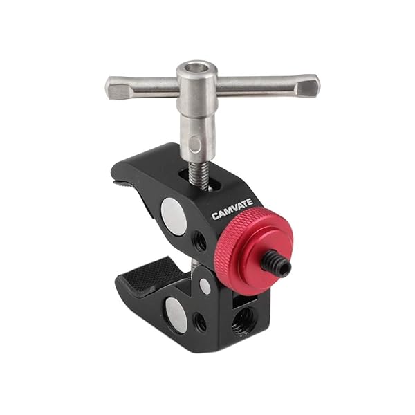 CAMVATE CAMVATE Super Clamp with 1/4 to 1/4 Screw Converter for Versatile Mounting Solutions - View 3 of 6