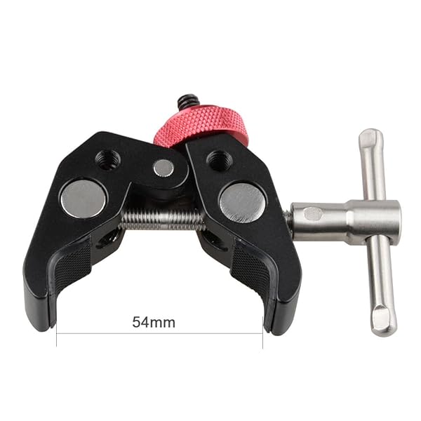 CAMVATE CAMVATE Super Clamp with 1/4 to 1/4 Screw Converter for Versatile Mounting Solutions - View 4 of 6