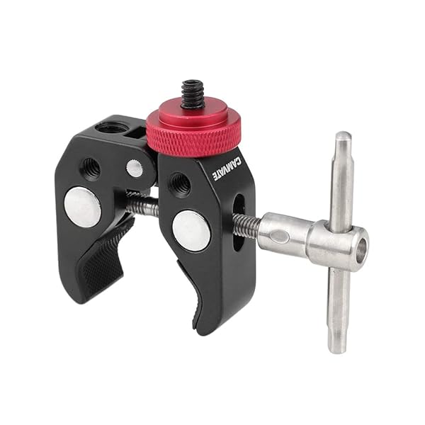 CAMVATE CAMVATE Super Clamp with 1/4 to 1/4 Screw Converter for Versatile Mounting Solutions - View 2 of 6