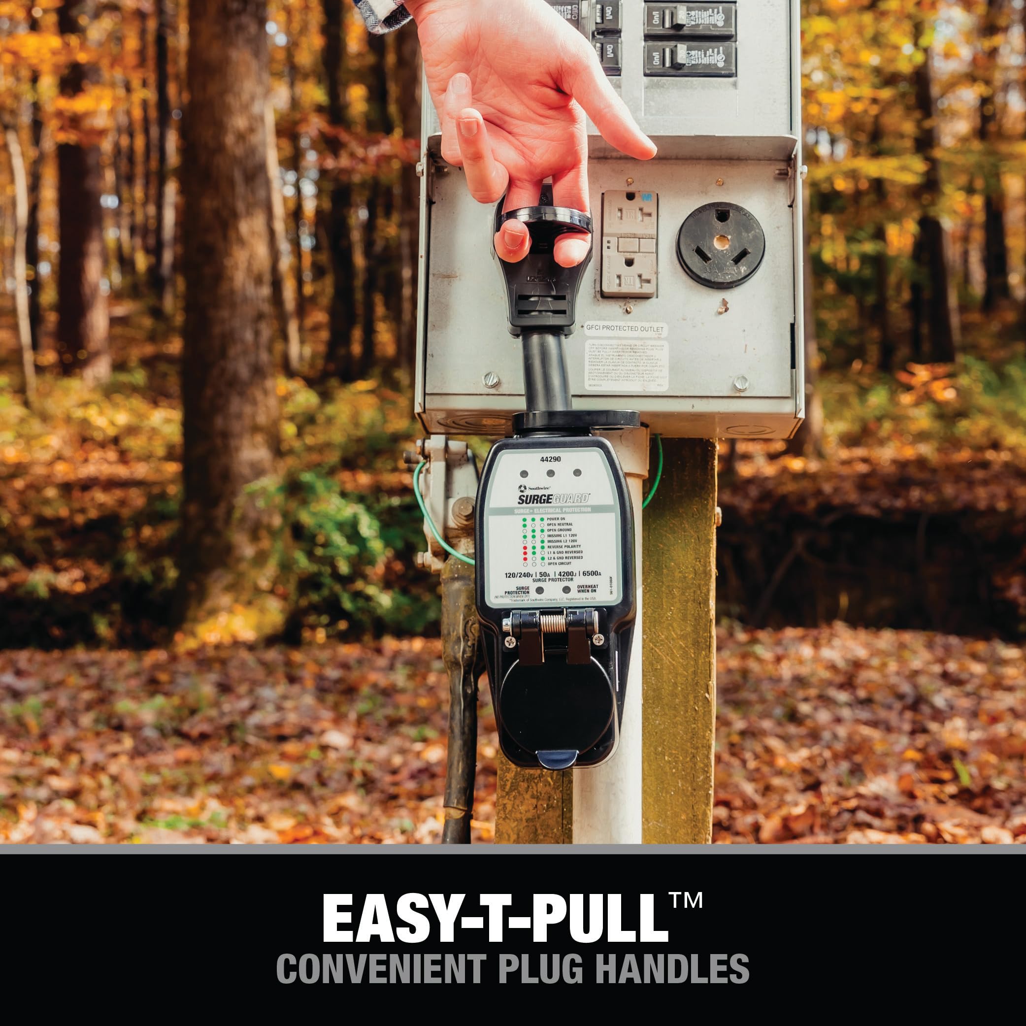 Surge Guard 44290 Portable Surge Protector 120240V 50A for Reliable Power Protection - View 7 of 9