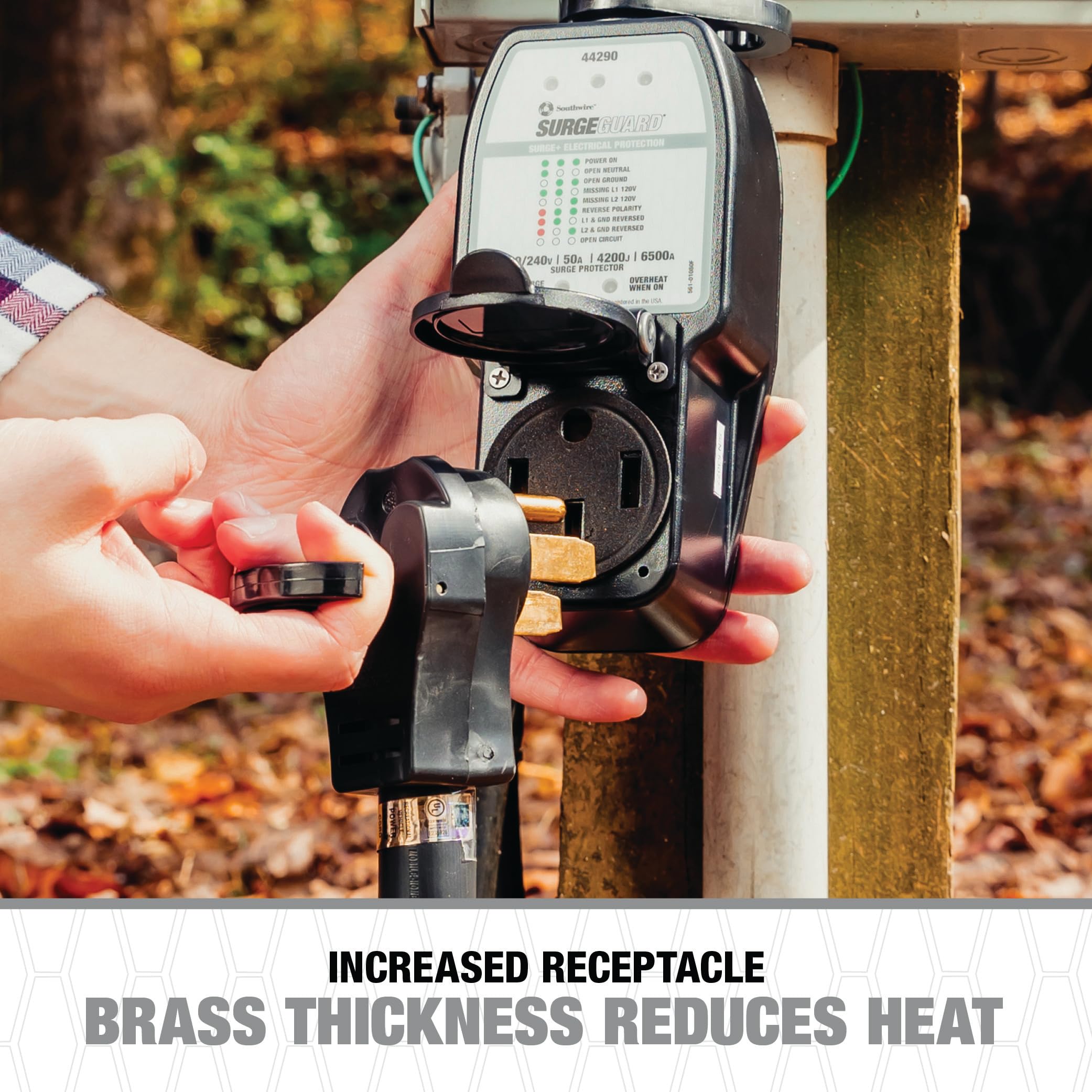 Surge Guard 44290 Portable Surge Protector 120240V 50A for Reliable Power Protection - View 9 of 9