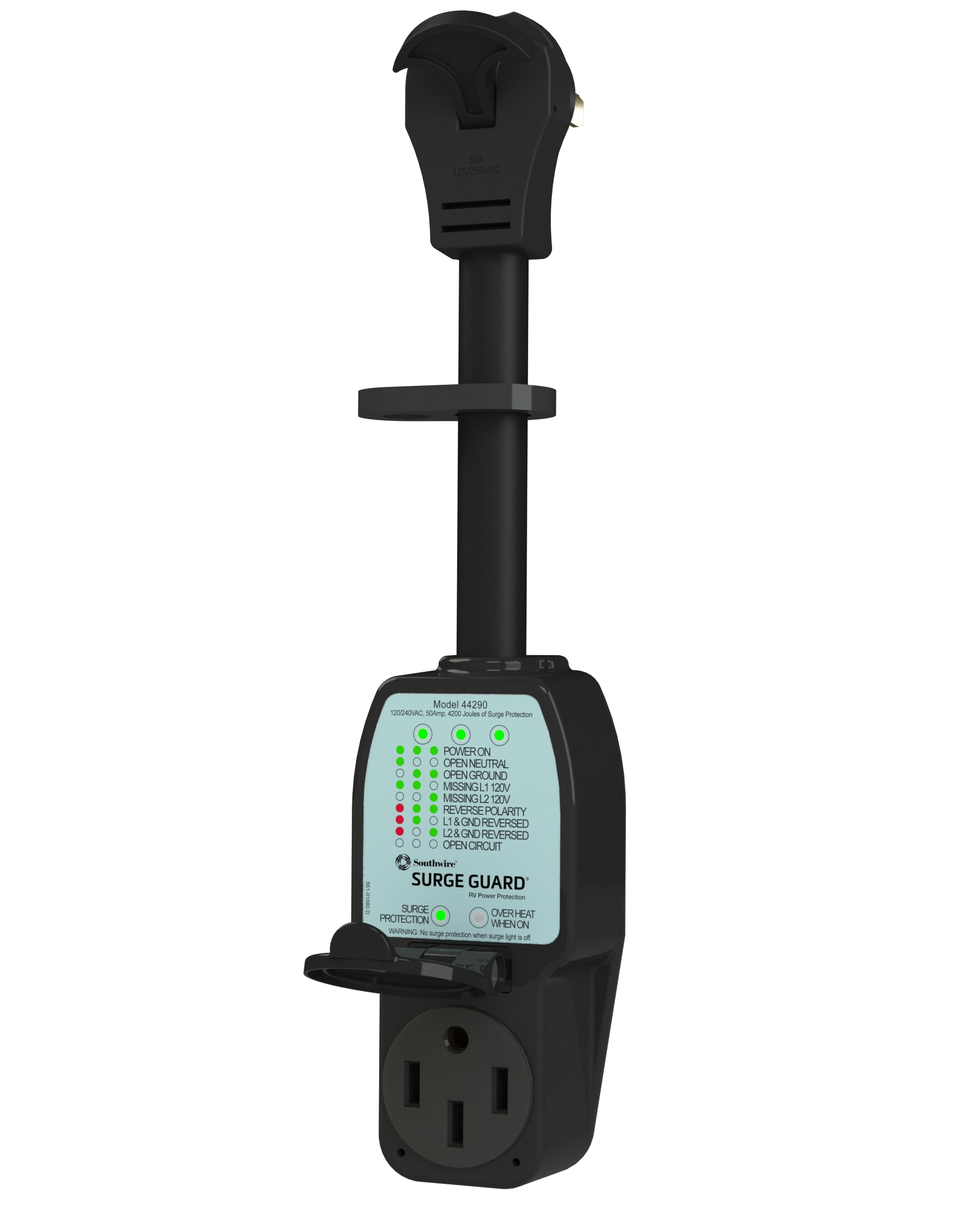 Surge Guard 44290 Portable Surge Protector 120240V 50A for Reliable Power Protection