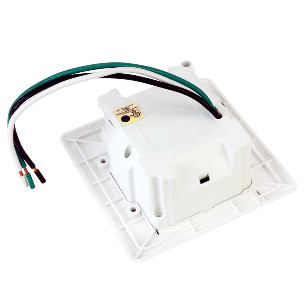 Element Hz Power Series In Wall Surge Protector with Recessed Dual Outlet 1080 Joules for Ultimate Device Protection - View 4 of 5