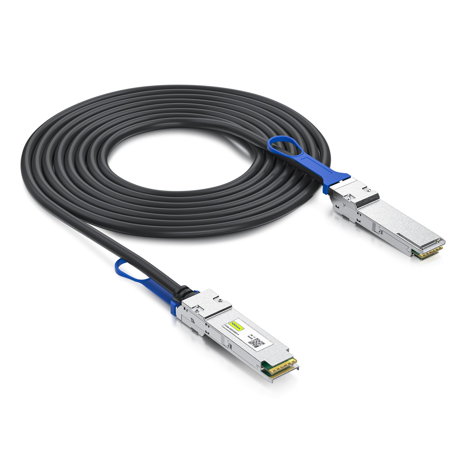 100G QSFP28 DAC Cable 100GBASE CR4 Passive Direct Attach Copper Twinax Cable for Juniper JNP 100G DAC 2M 2 Meter 6.5ft
