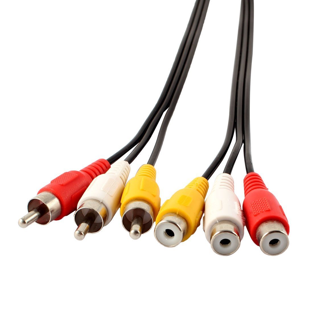 MXXGMYJ MXXGMYJ 5ft RCA Male to Female Audio Video Extension Cable for DVD AV TV UK - View 2 of 3