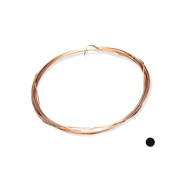 CRAFT WIRE 22 Gauge 14/20 Rose Gold Filled Wire - Half Hard 14K Pink Gold Wire, 5FT Made in USA | CRAFT WIRE