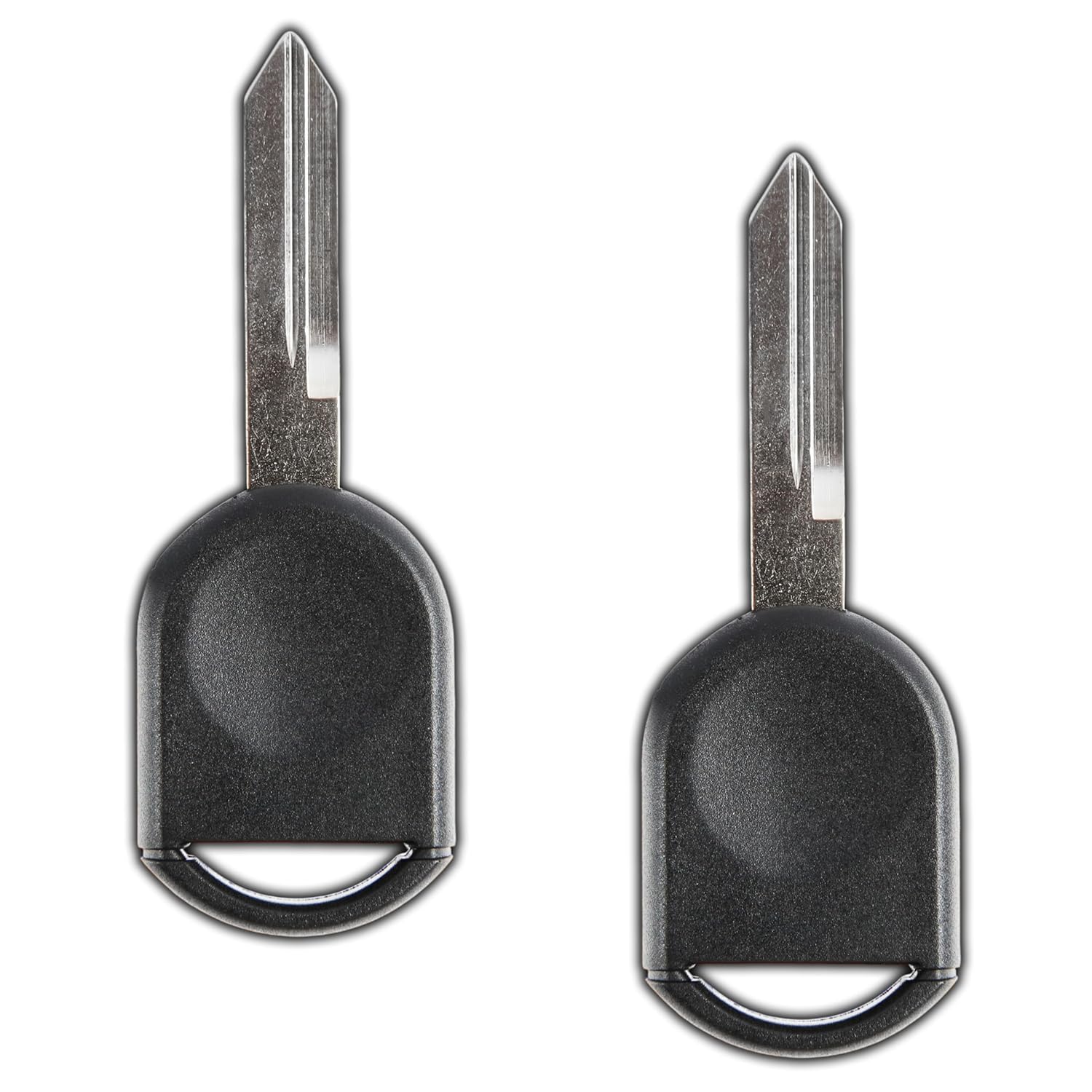 KeylessOption KeylessOption Car Key Replacement 2000-2017 Ford Lincoln Mazda Mercury Ignition Transponder 2 Pack H84 H92 40 80 Bit