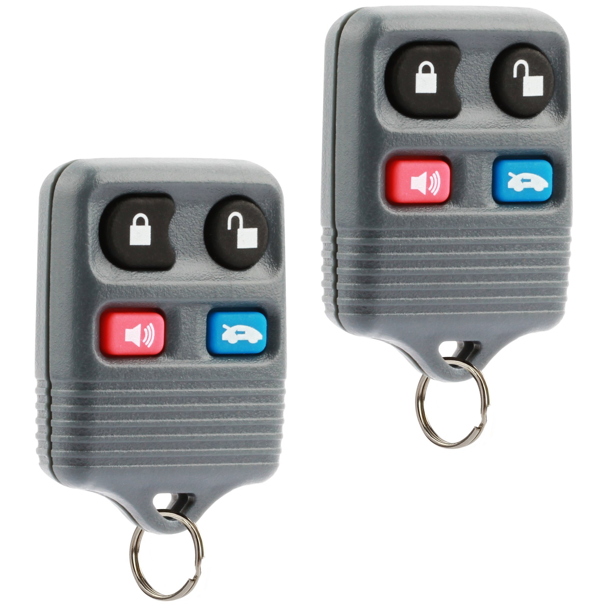 Car Key Fob Keyless Entry Remote Set of 2 for Ford Crown Victoria Lincoln Continental Mark VIII Town Car Mercury Grand Marquis CWTWB1U343