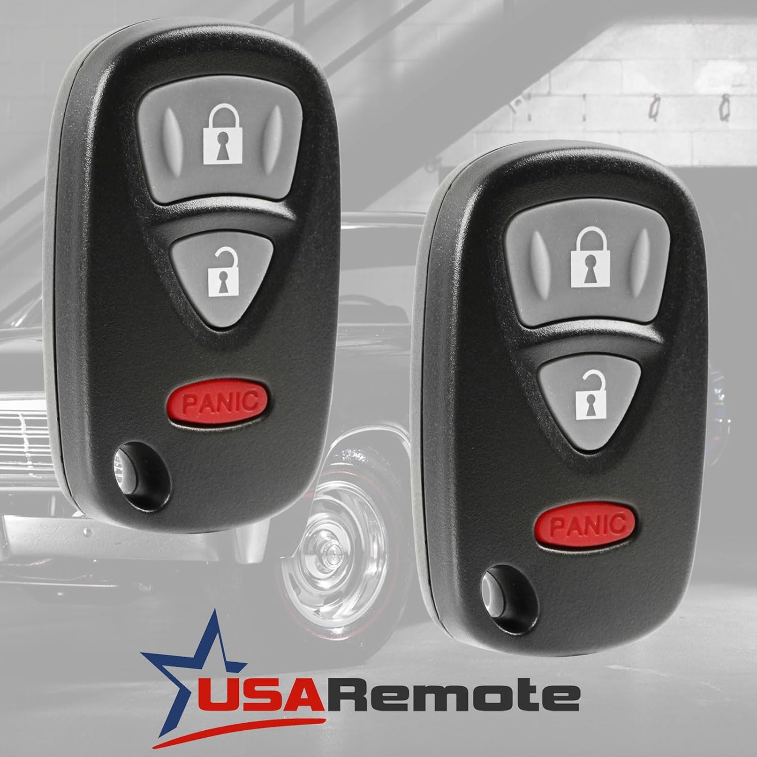 USARemote Key Fob Keyless Entry Remote Set of 2 for 2007-2009 Suzuki SX4 and 2006-2012 Grand Vitara KBRTS005 - View 2 of 7