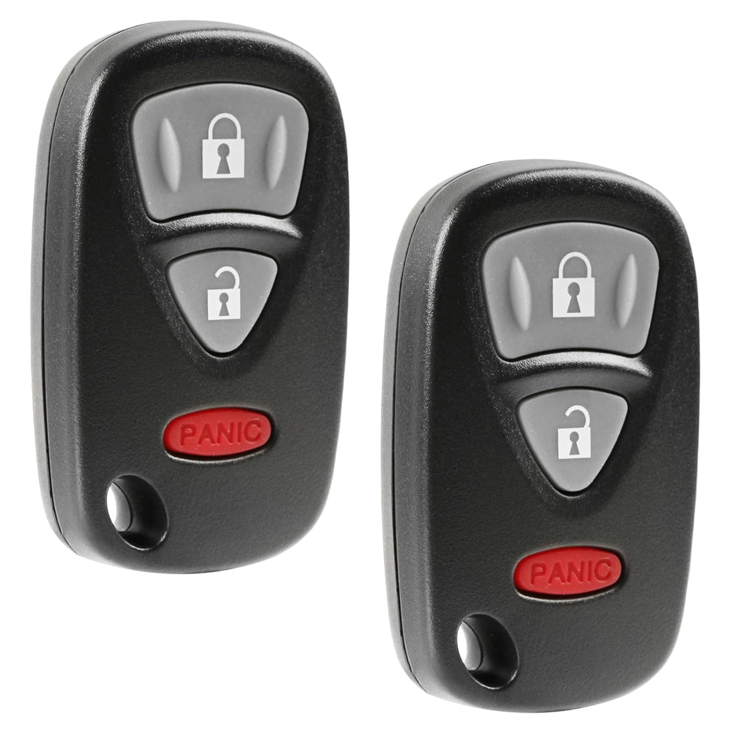 Key Fob Keyless Entry Remote Set of 2 for 2007-2009 Suzuki SX4 and 2006-2012 Grand Vitara KBRTS005