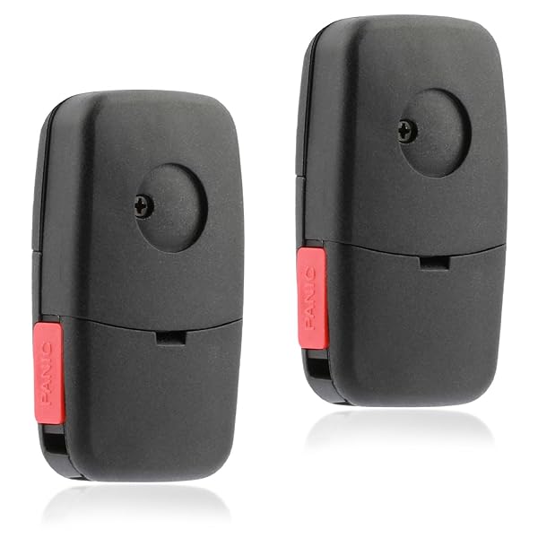 USARemote Car Flip Key Fob Keyless Entry Remote Set of 2 for 2002 2003 2004 Audi A4 A6 A8 Allroad Cabriolet RS6 S4 S6 S8 TT Quattro - View 3 of 8