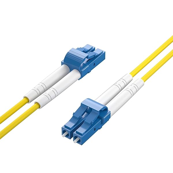 H!Fiber.com HiFiber OS1/OS2 LC to LC Fiber Patch Cable 9/125 Singlemode Duplex LSZH 30 Meter 100ft High Performance Connectivity Solution - View 3 of 8