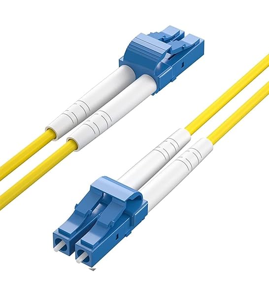 H!Fiber.com HiFiber OS1/OS2 LC to LC Fiber Patch Cable 9/125 Singlemode Duplex LSZH 30 Meter 100ft High Performance Connectivity Solution - View 2 of 8
