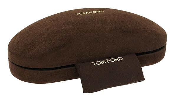 Tom Ford Tom Ford Medium Dark Brown Sunglass Case: Stylish Protection for Your Shades