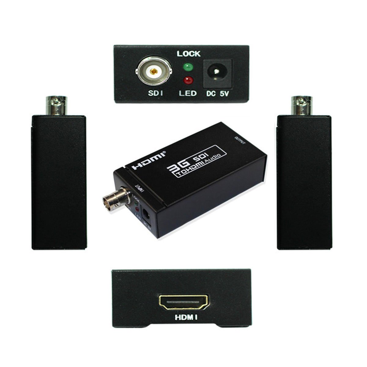 Signal Converter 1080P 3G SDI to HDMI Converter Adapter for HD-SDI and 3G-SDI Signals SDI2DMI High Quality Video Output - View 4 of 7