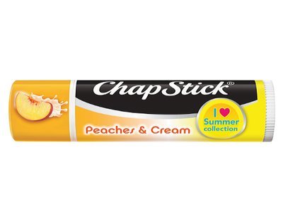 ChapStick ChapStick Summer Collection: Peaches & Cream Flavor (Pack of 2) - Refreshing Lip Care for Summer!