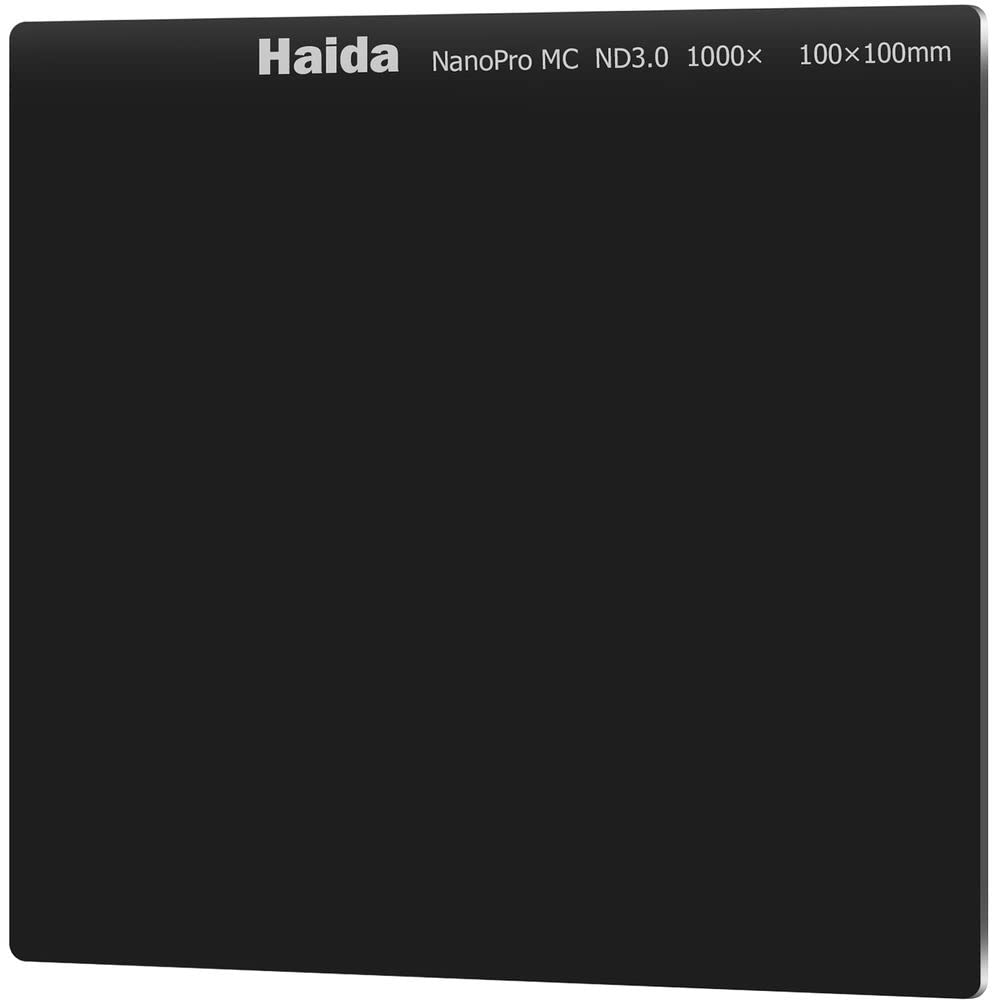 Haida NanoPro MC 100mm ND1000 Filter Optical Glass Neutral Density ND3.0 10 Stop Compatible with Cokin Z