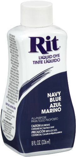 Rit Rit Dye Liquid Fabric Dye - Navy 8oz (2 Pack) for Vibrant Color & Easy Fabric Transformation - View 3 of 3